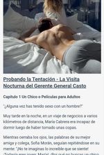 Probando la Tentacion – la visita Nocturna del gerente General casto